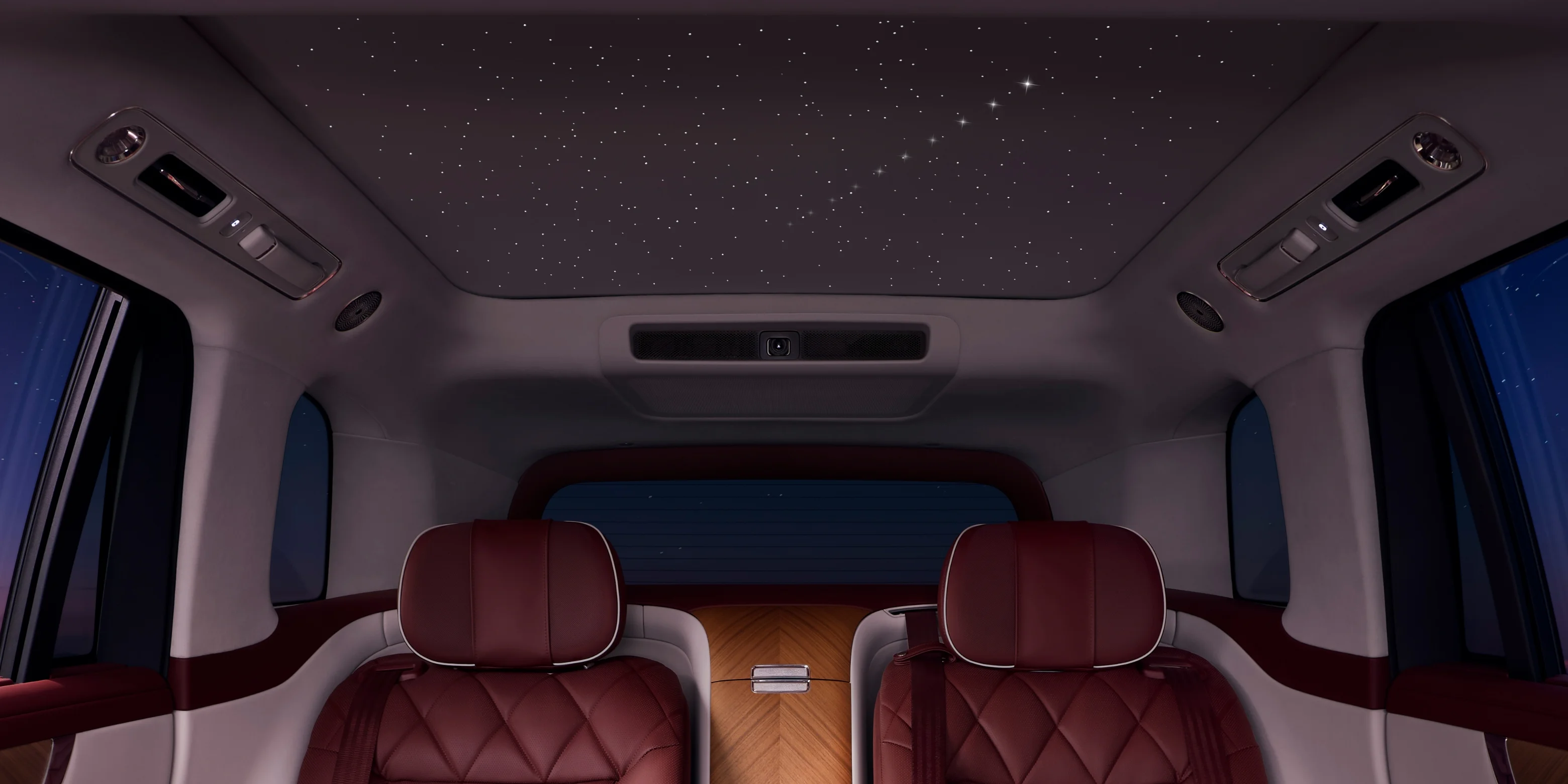 Le ciel de toit étoilé intelligent reproduit des étoiles et des effets d’étoiles filantes8.