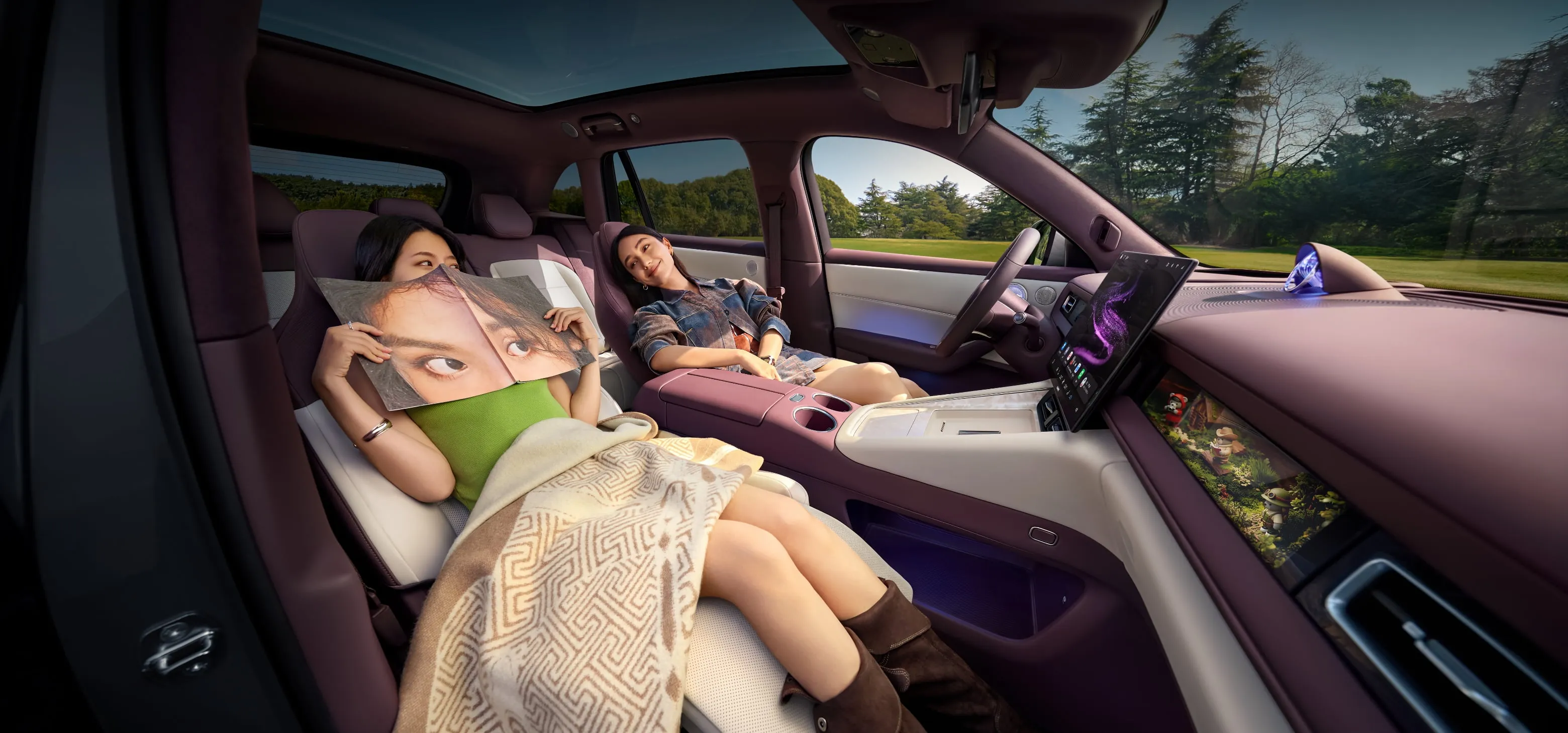Habitacle intelligent et interactif